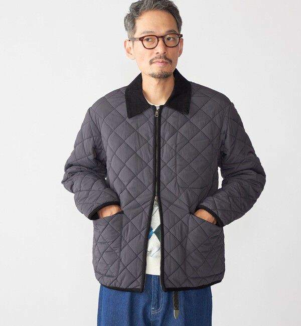 SHIPS「SHIPS:〈手洗い可能〉NETPLUS(R) キルティング ブルゾン」|ブルゾン・スタジャン|