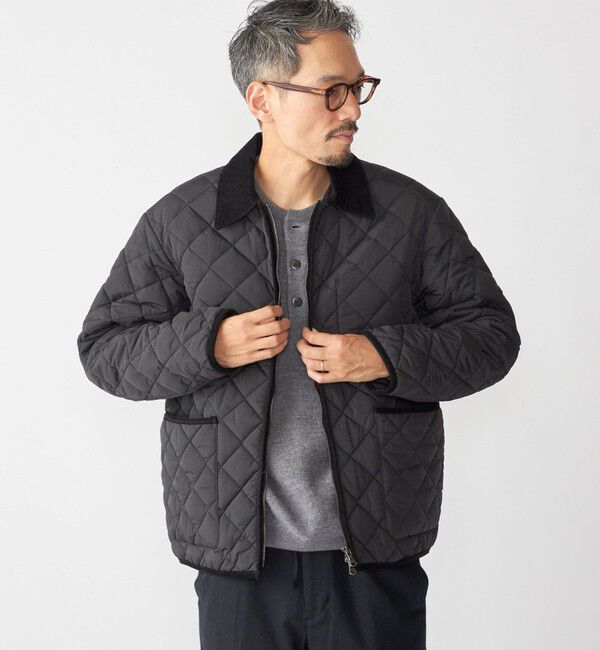 SHIPS「SHIPS:〈手洗い可能〉NETPLUS(R) キルティング ブルゾン」|ブルゾン・スタジャン|