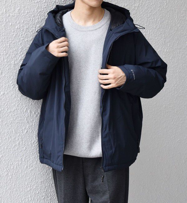 SHIPS any「SHIPS any:〈撥水/防風等〉多機能 ダウン フード ブルゾン 25AW◇」|ダウン|