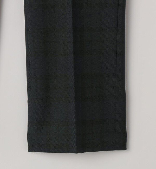 SHIPS KIDS「SHIPS KIDS:140～160cm /〈洗濯機可能〉セレモニー ブラックウォッチ ストレッチ スラックス パンツ」|スラックス|