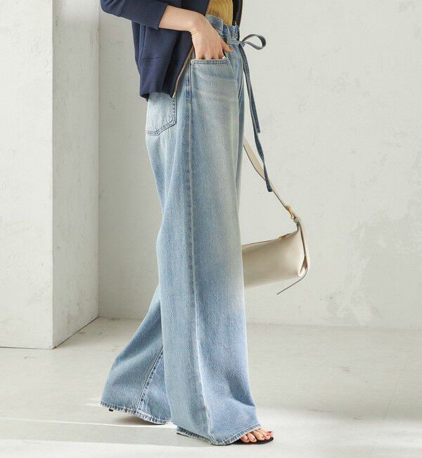 SHIPS for women「Levi&rsquo;s: XL STRAIGHT ライトオンス」|デニム|