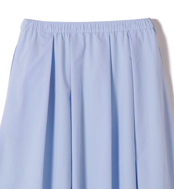SHIPS for women「〈接触冷感 / 撥水加工〉TEXBRID(R) タフタ ギャザー スカート」|スカート|