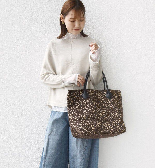 SHIPS for women「【WEB限定】ジャカード トート バッグ」|トートバッグ|