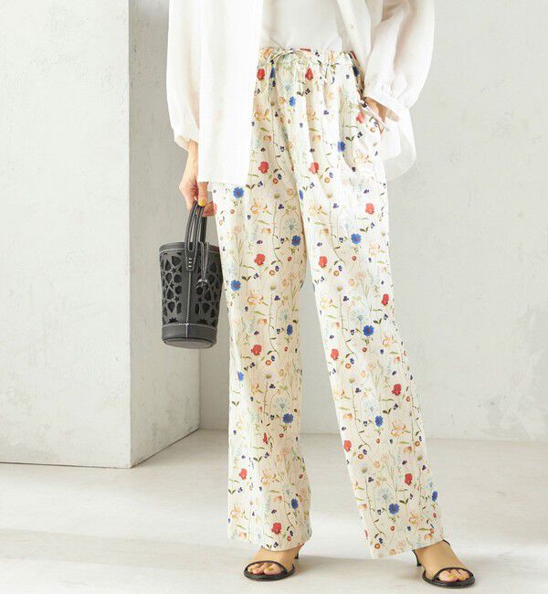 SHIPS for women「〈手洗い可能〉LIBERTY プリント パンツ」|その他|