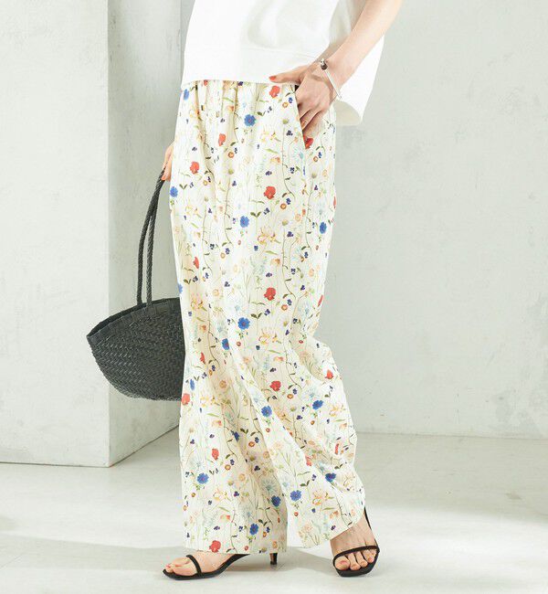 SHIPS for women「〈手洗い可能〉LIBERTY プリント パンツ」|その他|