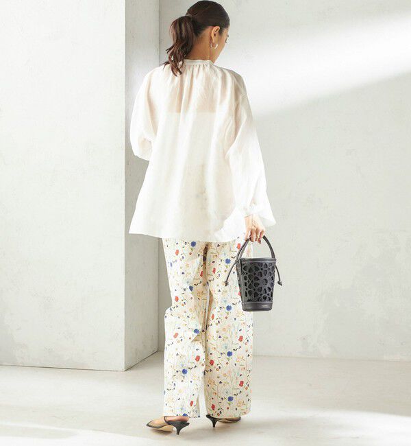 SHIPS for women「〈手洗い可能〉LIBERTY プリント パンツ」|その他|