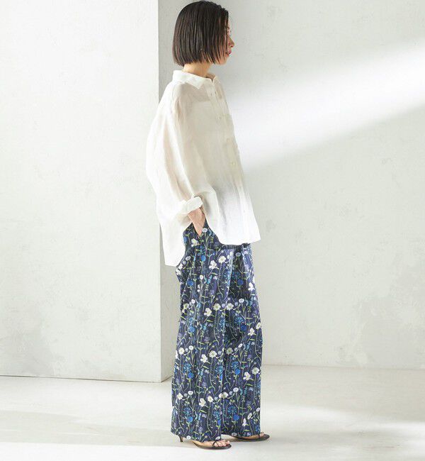 SHIPS for women「〈手洗い可能〉LIBERTY プリント パンツ」|その他|