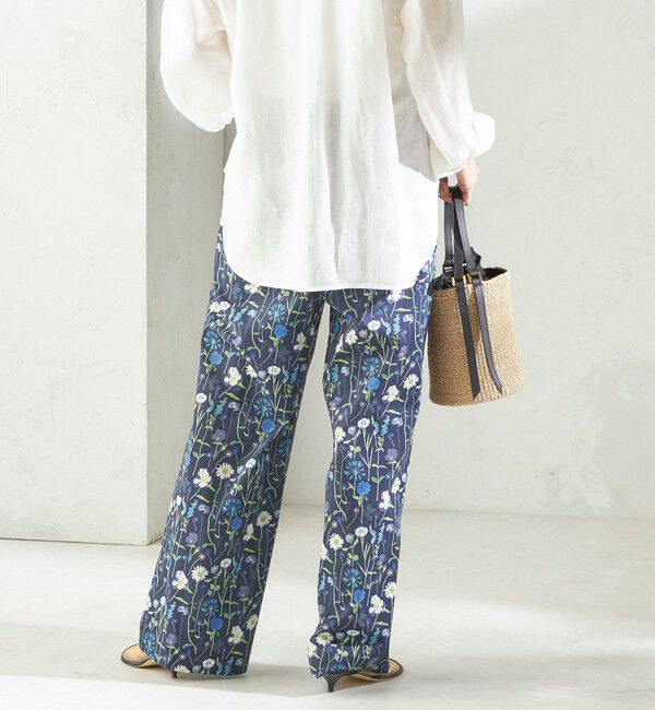 SHIPS for women「〈手洗い可能〉LIBERTY プリント パンツ」|その他|