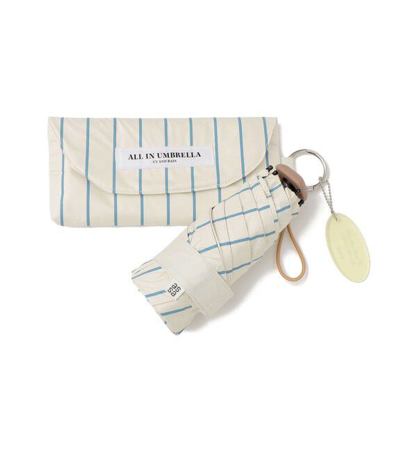 SHIPS Colors 「《一部追加予約》assa:ALL IN UMBRELLA ポーチ付き 折り畳み傘(晴雨兼用)◆」|傘|