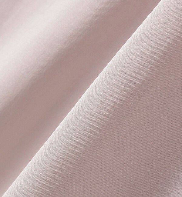 SHIPS for women「《予約》【WEB限定】〈手洗い可能〉ヴィンテージ サテン 襟 タック デザイン ブラウス」|シャツ・ブラウス|