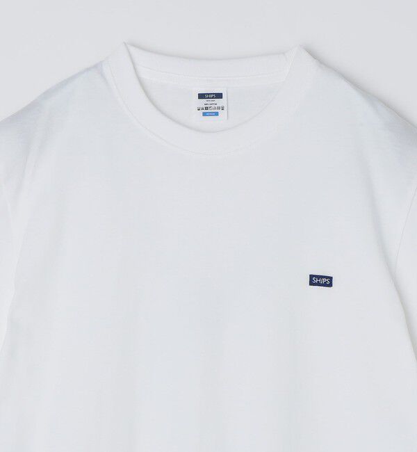 SHIPS「【WEB限定】SHIPS: マイクロ ワッペン  Tシャツ」|Tシャツ・カットソー|