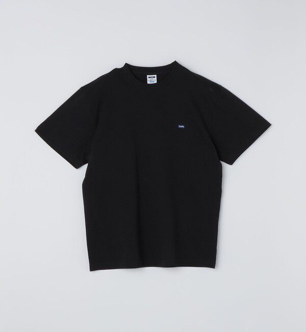 SHIPS「【WEB限定】SHIPS: マイクロ ワッペン  Tシャツ」|Tシャツ・カットソー|ブラック