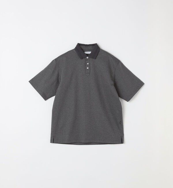 SHIPS any「SHIPS any:〈接触冷感/遮熱/UVカット〉COOL TOUCH スムース デザイン リブ ポロシャツ◆」|Tシャツ・カットソー|