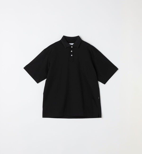 SHIPS any「SHIPS any:〈接触冷感/遮熱/UVカット〉COOL TOUCH スムース デザイン リブ ポロシャツ◆」|Tシャツ・カットソー|