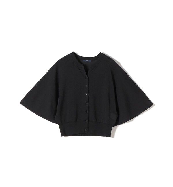 SHIPS for women「《予約》〈手洗い可能〉綿 フレア スリーブ キーネック カーディガン」|カーディガン|