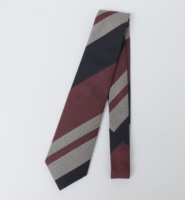 SHIPS「SHIPS: シルク デラヴェ レジメンタル ネクタイ」|ネクタイ・蝶ネクタイ|