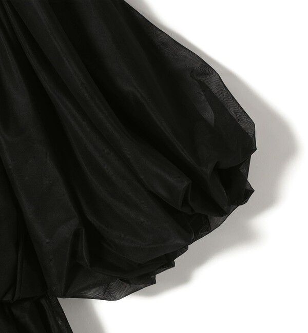 SHIPS for women「troisiemeCHACO:〈手洗い可能〉チュール ブラウス」|シャツ・ブラウス|