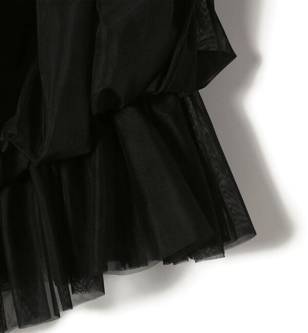 SHIPS for women「troisiemeCHACO:〈手洗い可能〉チュール ブラウス」|シャツ・ブラウス|