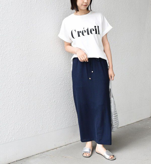 SHIPS Colors 「《予約》SHIPS Colors:〈手洗い可能〉リネンライク ミラノ タイトスカート◆」|タイト|