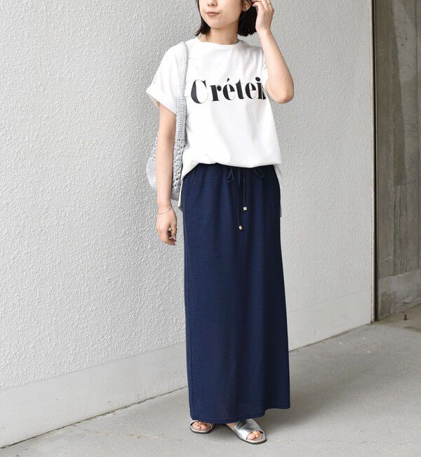 SHIPS Colors 「《予約》SHIPS Colors:〈手洗い可能〉リネンライク ミラノ タイトスカート◆」|タイト|