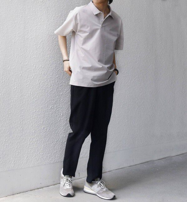 SHIPS any「【WEB限定】SHIPS any:〈吸水速乾/抗菌防臭/UVカット〉サーパスウェーブ 半袖 ポロシャツ◆」|ポロシャツ|