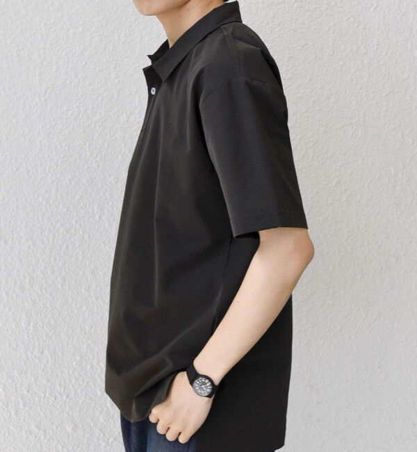 SHIPS any「【WEB限定】SHIPS any:〈吸水速乾/抗菌防臭/UVカット〉サーパスウェーブ 半袖 ポロシャツ◆」|ポロシャツ|