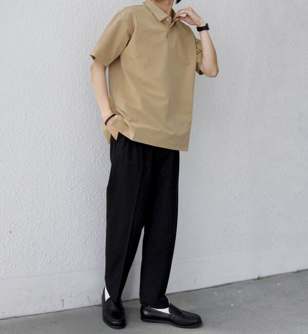 SHIPS any「【WEB限定】SHIPS any:〈吸水速乾/抗菌防臭/UVカット〉サーパスウェーブ 半袖 ポロシャツ◆」|ポロシャツ|