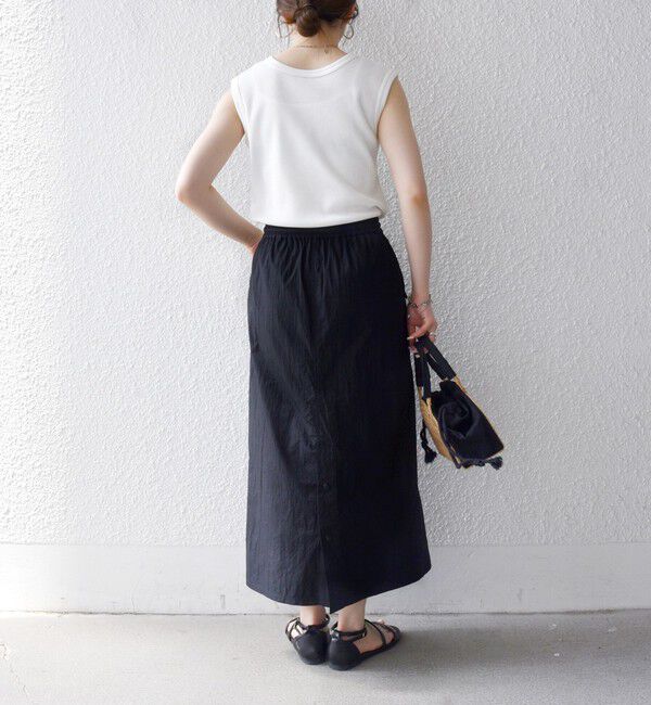 SHIPS any「《予約》SHIPS any:〈多機能/洗濯機可能〉シェルテック ポケット ストレート スカート」|スカート|