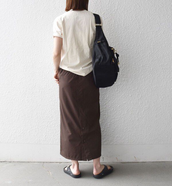 SHIPS any「《予約》SHIPS any:〈多機能/洗濯機可能〉シェルテック ポケット ストレート スカート」|スカート|