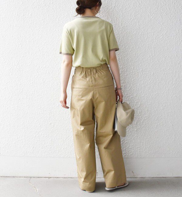 SHIPS any「《予約》SHIPS any:〈洗濯機可能〉コットン 2タック コクーン ワイド パンツ」|その他|