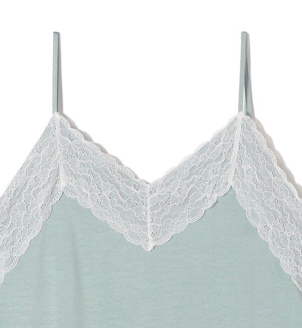 SHIPS for women「〈手洗い可能〉レース トリム キャミソール」|キャミソール|