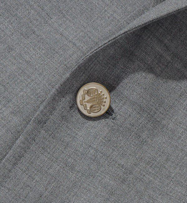 SHIPS「Southwick: CAMBRIDGE 5ドロップ ホップサック グレー ブレザー」|テーラードジャケット|