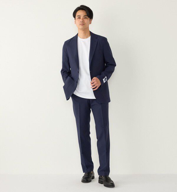 SHIPS Colors 「《予約》SHIPS Colors:〈洗濯機可能〉ファブリーズ シアサッカー ジャケット◆」|テーラードジャケット|