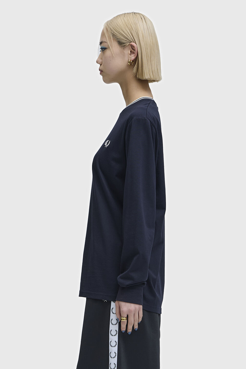 FRED PERRY 「Long Sleeve Twin Tipped T-Shirt」|Tシャツ・カットソー|