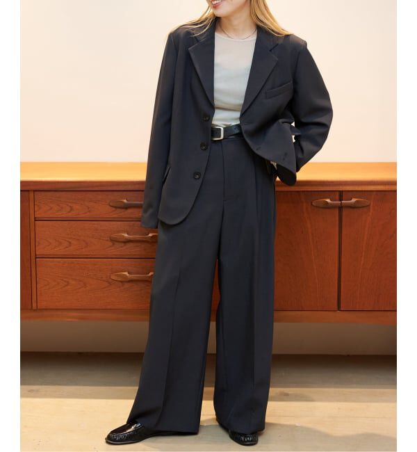 OUTDOOR PRODUCTS Usual Things「ORDINARY タックワイドスラックス」|スラックス|