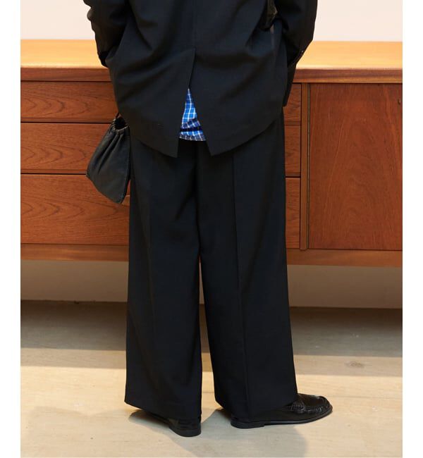 OUTDOOR PRODUCTS Usual Things「ORDINARY タックワイドスラックス」|スラックス|