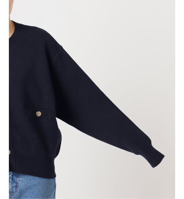 OUTDOOR PRODUCTS Usual Things「スウェットライク金ボタンカーデ」|カーディガン|