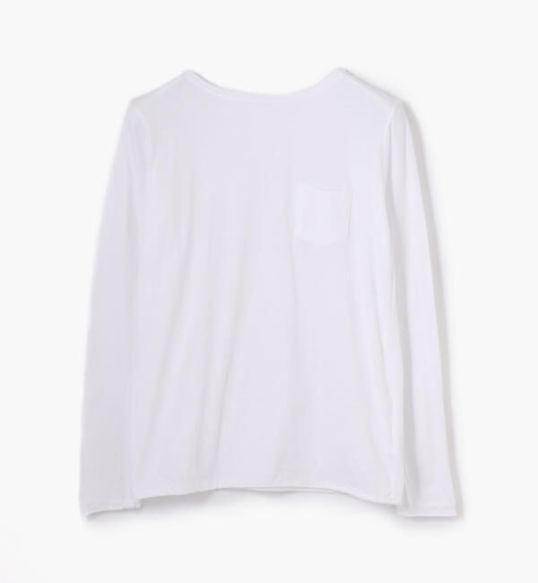 GALERIE VIE「コットン ボートネックプルオーバー」|Tシャツ・カットソー|11 ホワイト