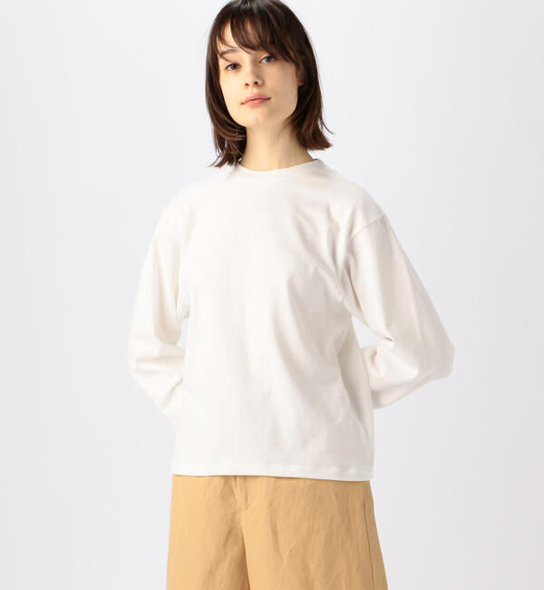 GALERIE VIE「コットン クルーネックプルオーバー」|Tシャツ・カットソー|