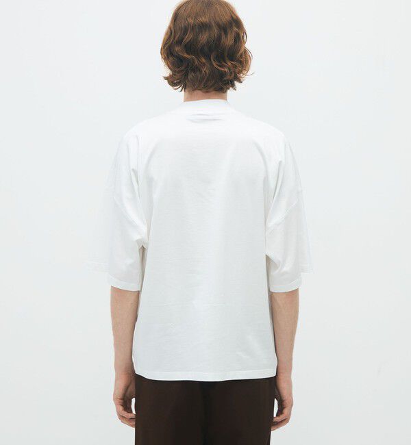 CABaN「CABaN コットン ビルドネックTシャツ」|Tシャツ・カットソー|