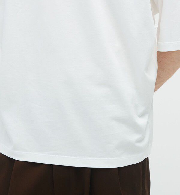 CABaN「CABaN コットン ビルドネックTシャツ」|Tシャツ・カットソー|