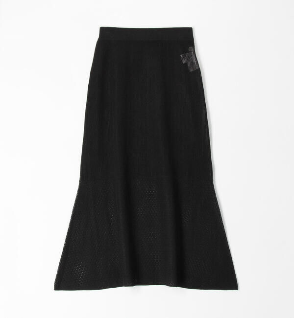 Ballsey「ペーパーレース マーメイドロングスカート」|フレア|