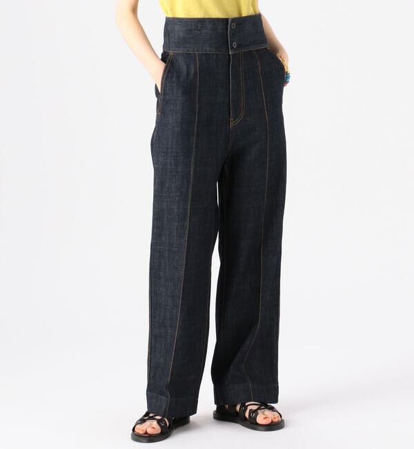 MACPHEE「コットンデニム 2-wayコンビネゾン」|オールインワン|