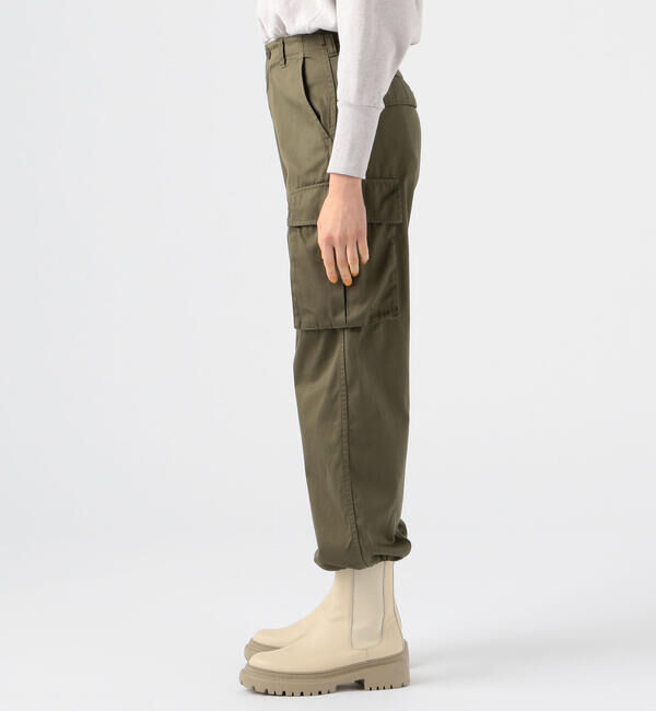 MACPHEE「コットントリコチン ファティーグパンツ」|カーゴ|