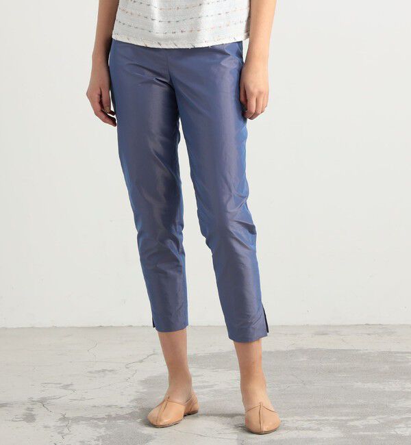 BACCA「ナイロンシャンブレー サブリナパンツ」|その他|