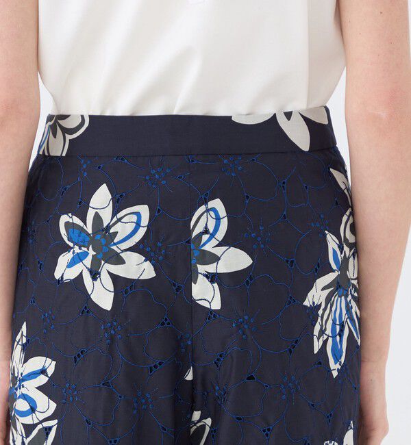 TOMORROWLAND collection「アイレットプルメリア ワイドストレートパンツ」|その他|