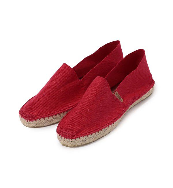 TOMORROWLAND GOODS「La Maison de L'Espadrille Solid400」|スリッポン|35 レッド