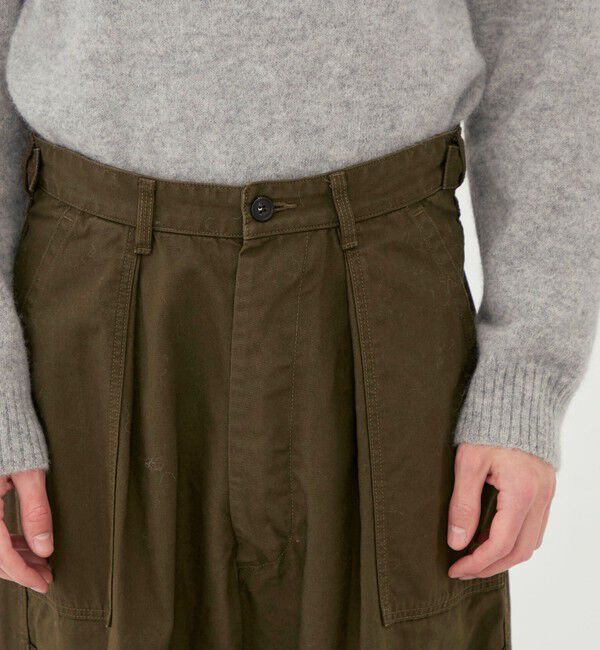 GALERIE VIE「ストーンウェーブコットン メカニックパンツ」|カーゴ|