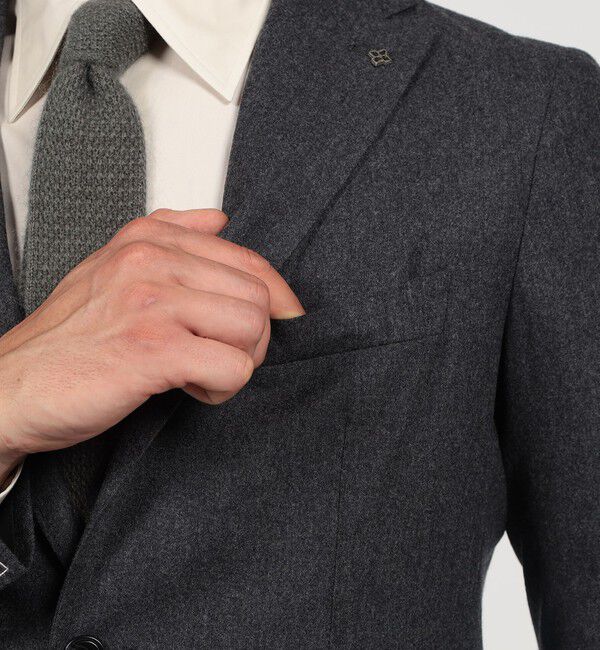 TOMORROWLAND MENS「【別注】TAGLIATORE ウールサキソニー シングルブレステッド2Bスーツ」|スーツ|