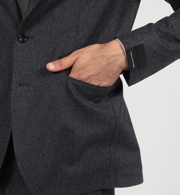 TOMORROWLAND MENS「【別注】TAGLIATORE ウールサキソニー シングルブレステッド2Bスーツ」|スーツ|